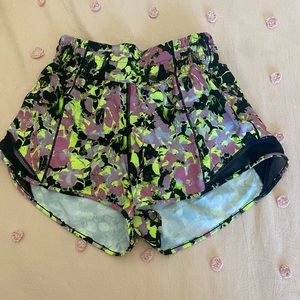 Lululemon high rise shorts